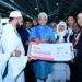 Lt Governor flags off J&K UTβs 1st batch of Haj pilgrims from Srinagar International Airport