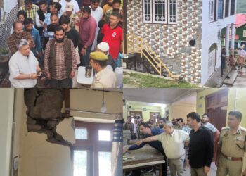 Cracks develop in houses as 5.4 magnitude earthquake jolts J&K’s Doda