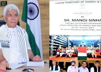 J&K witnessing a new era of peace and development: LG Sinha