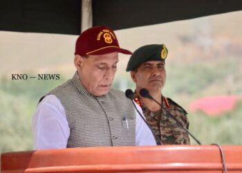 In Kargil, defence minister says India will cross LoC if need arises