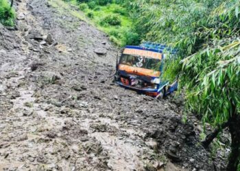2 killed, another injured as landslide hits Bus in Doda