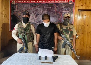 Al-Badr hybrid militant involved in 2 grenade attacks arrested in Batamaloo: Police