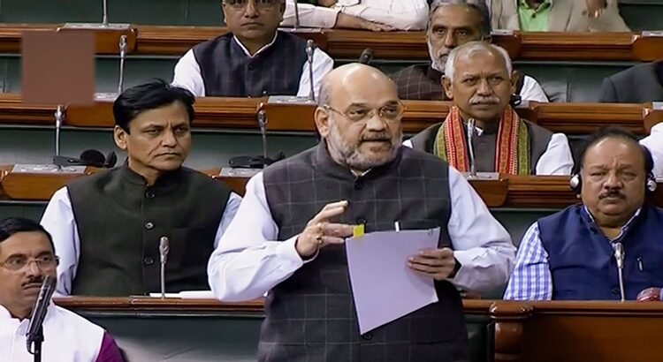 Will talk to Kashmiri youth, not Pakistan or Hurriyat: Amit Shah in Parliament