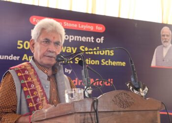 Kashmir will be connected to Kanyakumari by the end of this financial year: LG Sinha
