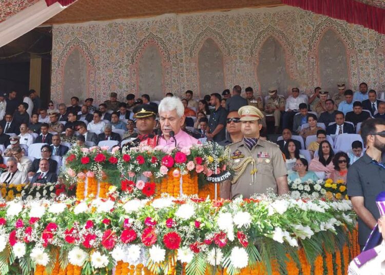 Independence Day: J&K sees 59 per cent increase in foreign tourist arrivals this year; negative travel advisories to go soon: LG Manoj Sinha