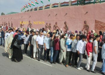 Peace in Air: In a first, Serpentine lines outside I-Day venue in Sgr, locals jubilant