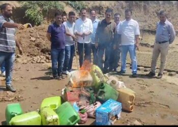 ‘Manufacture of Illicit Liquor’: Excise Department Conducts Raids in Budgam