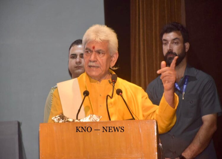 Shops of Conflict profiteers closed forever on Aug 5, 2019; record number of 4.5 lakh pilgrims visit Amarnath cave this year: LG Manoj Sinha