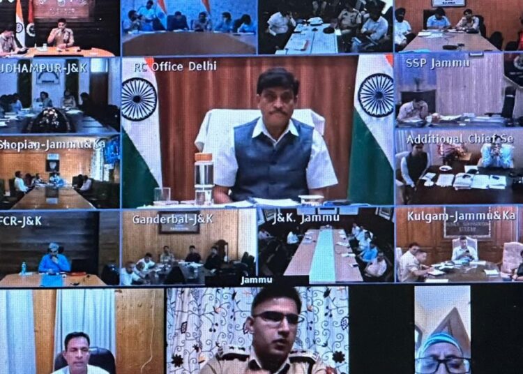 CS Mehta stresses on transparent, accountable governance; directs for ‘Bhrashtachar Mukt J&K’ campaign