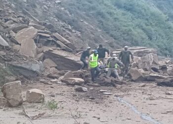 2 brothers among 4 killed as bolder hits truck on highway near Ramban