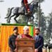 LG Manoj Sinha, Maharashtra CM unveils statue of Chhatrapati Shivaji at Kupwara