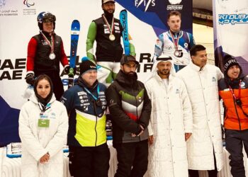 Kashmiri skier creates history, bags gold medal at FIS International Ski Races in Dubai