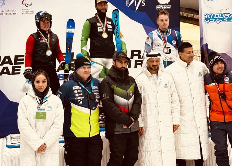 Kashmiri skier creates history, bags gold medal at FIS International Ski Races in Dubai