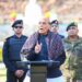 Defend nation ‘but’ also win hearts of people too: Defence Minister to troops in Jammu