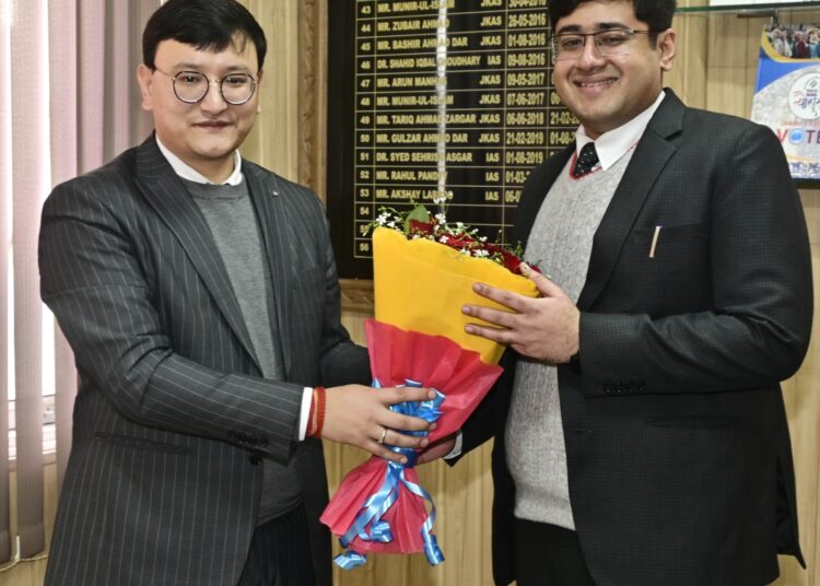 Jatin Kishore assumes charge as Director Information