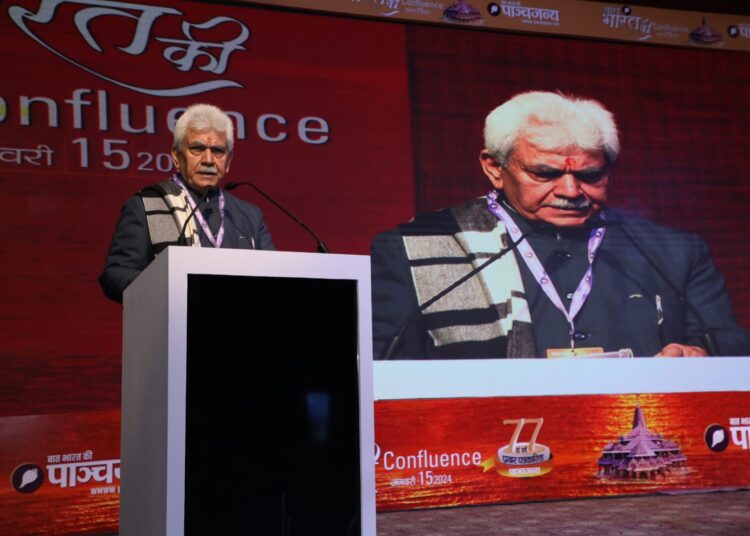 Plan to wipe out terror, its ecosystem rolled out in J&K: LG Manoj Sinha