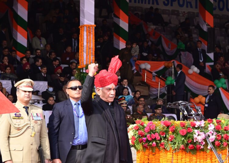 Our mission, terror free J&K: LG Manoj Sinha on 75th R-Day