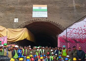 BRO makes breakthrough in 700 Mtr long Naushera Tunnel work on Akhnoor