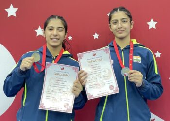 Wushu Sisters Ayeera, Ansa clinch Gold Medal at Russian Moscow Stars Wushu International Championship