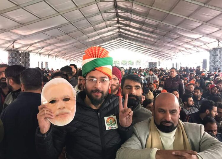 Thousands turn up at Bakshi Stadium to listen PM Narendra Modi