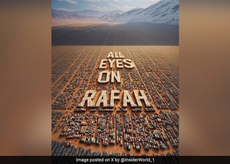 Millions Share ‘All Eyes On Rafah’ On Instagram: What The Image Means
