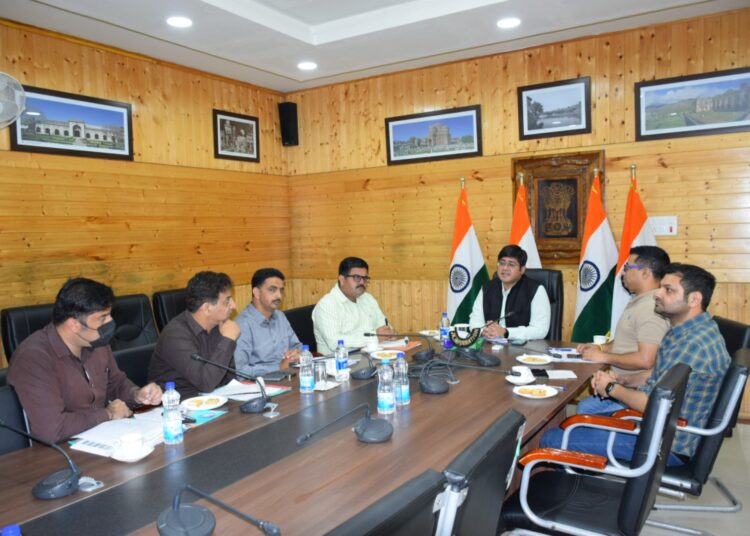 Jatin Kishore reviews arrangements for Shri Amarnath Yatra, implementation of J&K Film Policy 2024