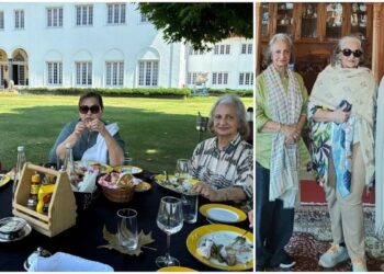 ‘Vintage Queens’ of Bollywood on Kashmir sojourn