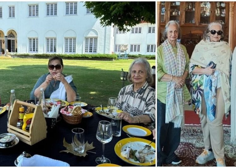 ‘Vintage Queens’ of Bollywood on Kashmir sojourn