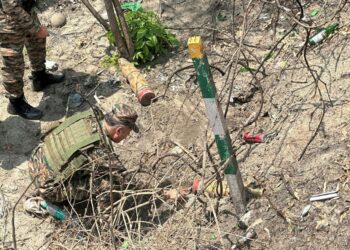 Two Rusted Shells Found, Destroyed By Security In Jammu
