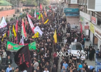 Traditional 8th Muharram procession begins from Guru Bazar, Sgr peacefully