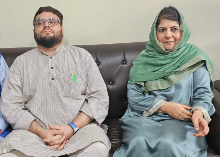 Former Hurriyat Leader’s Son: Aga Syed Muntazir Joins PDP, Boosting Party in Budgam