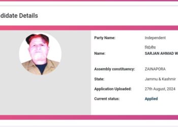 Candidature of Sarjan Barkati, 25 others rejected for 1st phase of J&K polls