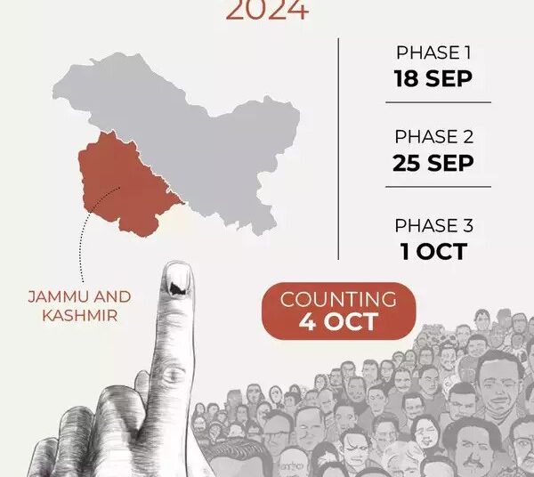 Assembly Polls 2024: ECI appoints Expenditure Observers for 08 Assembly Constituencies of Srinagar District