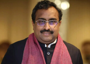 Will further vitiate Valley politics: BJP’s Ram Madhav slams Er Rasheed