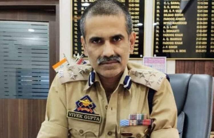 Vivek Gupta gets additional charge of IG Traffic, J&K