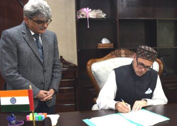 Omar Abdullah assumes office as Chief Minister of Jammu and Kashmir