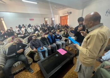 Er Rashid Leads Pledge Against Drug Abuse, Urges Karnah Youth to Enforce Social Boycott of Drug Peddlers