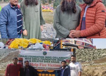 Ehsaas Foundation distributes emergency relief materials in Warwan, partners with Greater Shah-re-Khaas and Smile Foundation