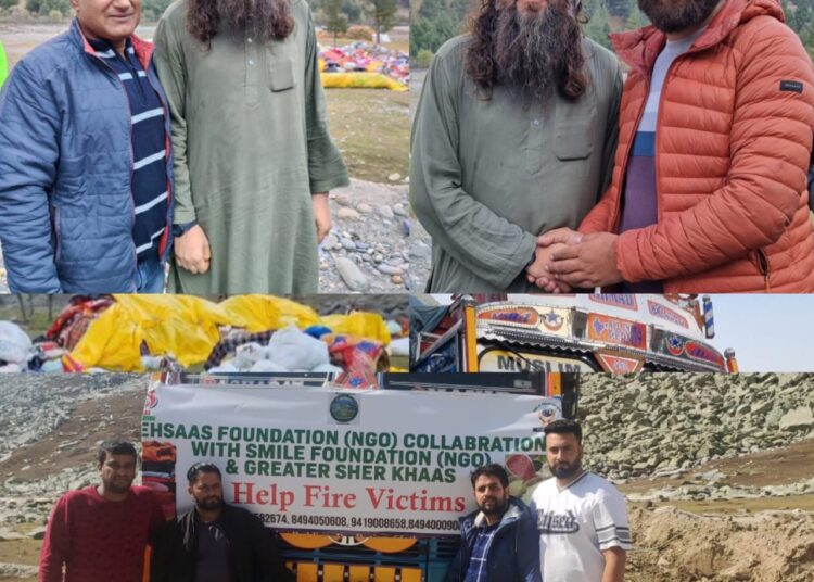 Ehsaas Foundation distributes emergency relief materials in Warwan, partners with Greater Shah-re-Khaas and Smile Foundation