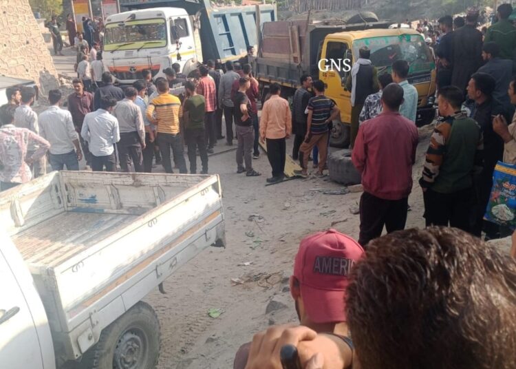 Two Pedestrians Killed After Hit By Tipper In Kishtwar