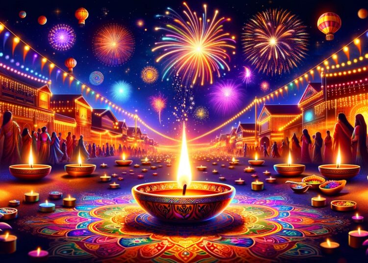 Diwali: Firecrackers, Sweets sell like hotcakes in Sgr