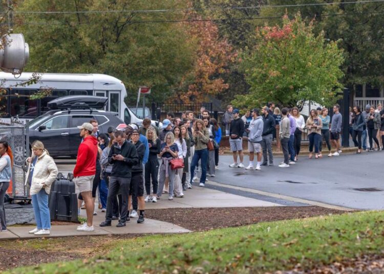 Harris or Trump: America decides in knife-edge election as polling begins in multiple states