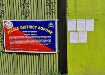 Police attaches property of terror associate worth Rs 1 crore in Sopore