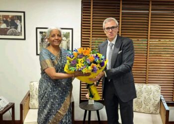 J-K CM Omar Abdullah meets Sitharaman, discusses steps to reduce dependency on Centre