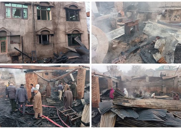 Four sawmills, a residential house gutted in a fire incident