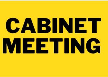 Cabinet to meet on Friday