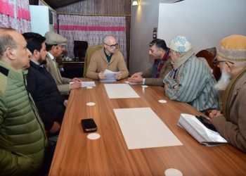 CM Omar holds first public interaction at Raabta