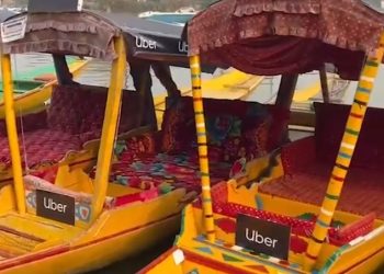 Uber launches Shikara Service in Kashmir’s Dal Lake