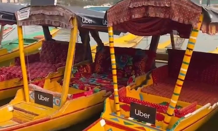 Uber launches Shikara Service in Kashmir’s Dal Lake