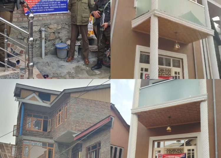 Property Worth More Than 3 Crores Attached Of Drug Peddler In Srinagar: Police